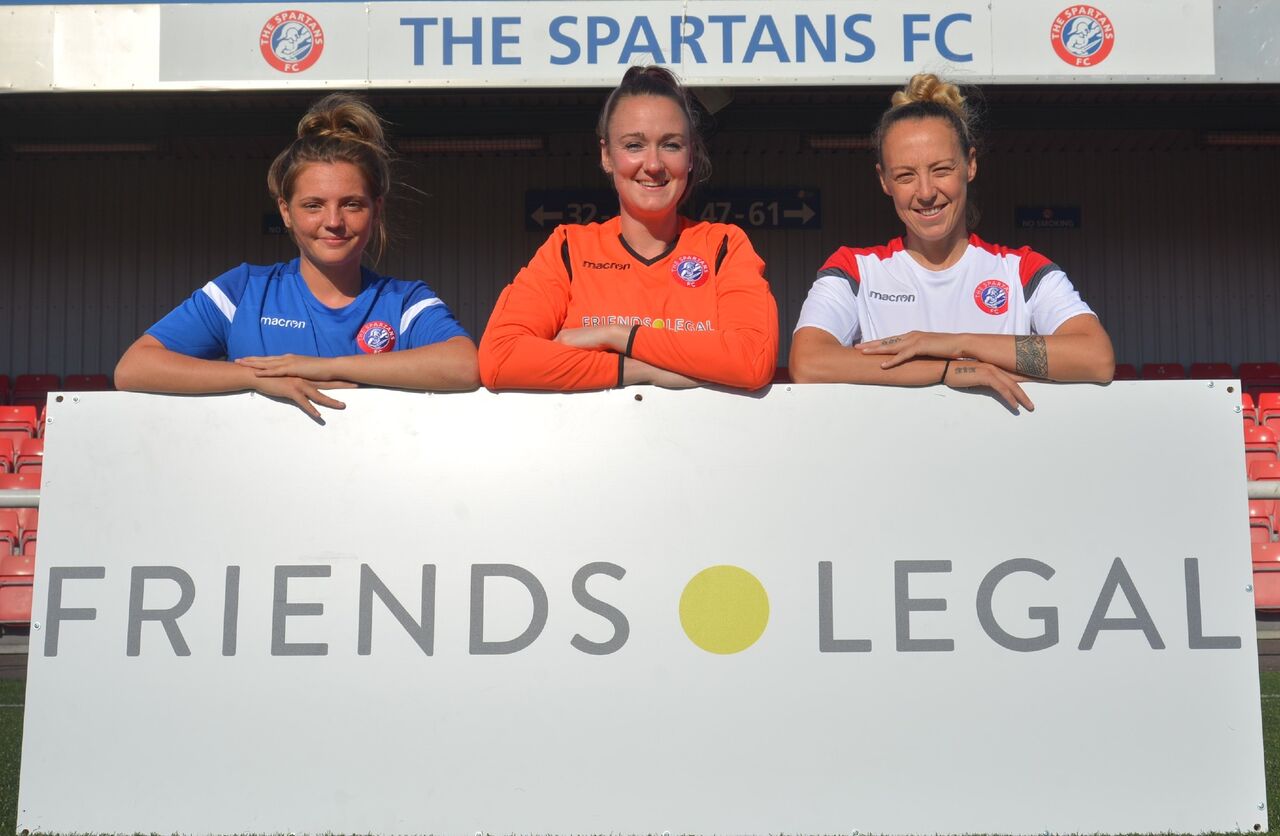 Friends Legal Sponsor Spartans FC Women's Girls' Club